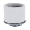 B&P Lamp Porcelain Keyless Med. Base Socket with 1/4 IPS Cap view 2