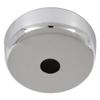 B&P Lamp Nickel Finish Plain Rounded Canopy and Ceiling Light Canopy Plate Kit view 2