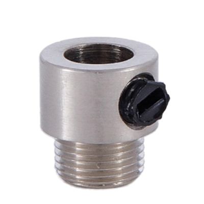 B&P Lamp Nickel Plated Cord Set Screw Bushing