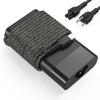 New Slim HP 90W 65W USB C ChargerFit Hp Spectre X360,EliteBook 1040 G4,Chromebook Fast Charging Type C Travel Laptop Power Adapter view 1