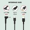 New Slim HP 90W 65W USB C ChargerFit Hp Spectre X360,EliteBook 1040 G4,Chromebook Fast Charging Type C Travel Laptop Power Adapter view 2