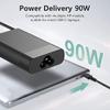 New Slim HP 90W 65W USB C ChargerFit Hp Spectre X360,EliteBook 1040 G4,Chromebook Fast Charging Type C Travel Laptop Power Adapter view 3