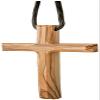 EARTHWOOD FINE WOOD PRODUCTS Cc-05 Olive Wood Plain Cross Pendant view 1