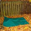 Tarp, Heavy Duty, Waterproof, Green 4' X 6' Feet 18 Oz. Vinyl w/ Reinforced Edges (4' X 6' Feet, Green) view 4