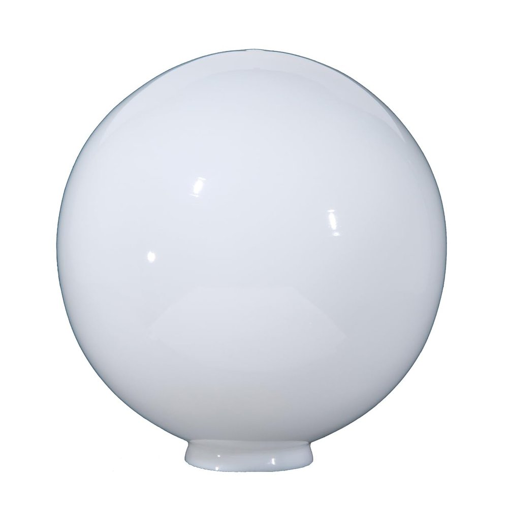 B&P Lamp 12" Opal Glass Ball Lampshade