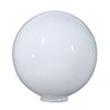 B&P Lamp 12" Opal Glass Ball Lampshade view 2