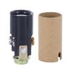 B&P Lamp Candelabra Base, Candle Socket with 1/8 F Hickey, 1 1/2" Overall Height view 1
