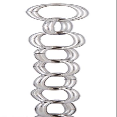 B&P Lamp Nickel Plated Large Loop 5 Gauge Oval Chain
