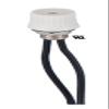 B&P Lamp White On-Off Button Rotary Switch with 6" Leads view 1