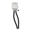 B&P Lamp White On-Off Button Rotary Switch with 6" Leads view 2