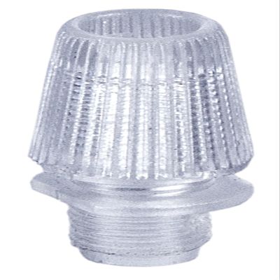 B&P Lamp Clear Plastic Cord Grip Bushing
