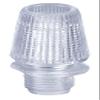 B&P Lamp Clear Plastic Cord Grip Bushing view 3