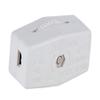 B&P Lamp White Inline Rotary Cord Switch for 18/2 SPT-1 Lamp Cord view 1