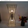 Handmade Rattan Hourglass Floor Lamp Tku007l Modern Contemporary Decor Lighting Living Family Bedroom view 4