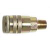 Interstate Pneumatics CH441 1/4" Industrial Coupler 1/4" Male NPT (Steel) view 1
