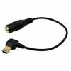CamDesign 3.5mm Female to Male 5-Pin Mini USB Microphone Adapter, Audio Transfer Adapter Cable Cord, Compatible with GoPro Action Cameras with Mini USB Port, GoPro Hero 3 3+ 4 (Adapter Only) view 1