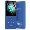 AGPTEK A02S 16GB MP3 Player, 70 Hours Playback Lossless Sound Music Player, Supports up to 128GB, Dark Blue view 1