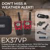 Midland-EX37VP, E+Ready Emergency Two-Way Radio Kit-Pair of T31VP FRS Two-Way Radios, 9 LED Flashlight, Whistle With Compass and Temperature Gauge, In SoftShell Carrying Case (Pair Pack) view 4