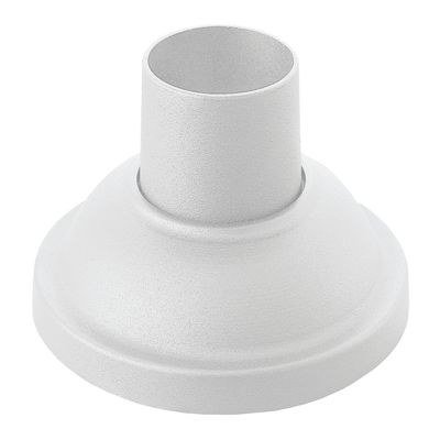 Hinkley Outdoor Pier Mount Base w/Canopy Cover, Classic White