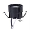B&P Lamp Edison Size Socket with Clip and 8 Inch Lead Wires view 3