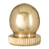 B&P Lamp Small, Antique Brass Knob Finial, 1/4-27F view 2