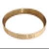 B&P Lamp Solid Brass Shade Rings view 2