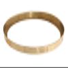 B&P Lamp Solid Brass Shade Rings view 3