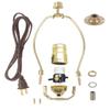 B&P Lamp Flange Base Make-A-Lamp Kit with a 7 Inch Harp view 1