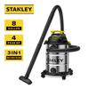 STANLEY Wet Dry Vacuum 8 Gallon 4 HP Peak Shop Vacuum with Attachment,SL18117 view 2