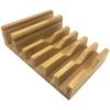 DirectNine Basics Bamboo Docking Organizer Charging Stand Station for Multiple Devices with iPhones Minis, Smartphones & Tablets, Kindles, iPhones, Androids, iPads, iPad Minis, Nexus 7 and More view 1