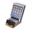 DirectNine Basics Bamboo Docking Organizer Charging Stand Station for Multiple Devices with iPhones Minis, Smartphones & Tablets, Kindles, iPhones, Androids, iPads, iPad Minis, Nexus 7 and More view 3