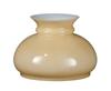 B&P Lamp Opal Glass Shade, Buff Nu-Gold Background view 1