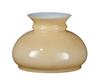 B&P Lamp Opal Glass Shade, Buff Nu-Gold Background view 3