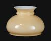 B&P Lamp Opal Glass Shade, Buff Nu-Gold Background view 4