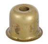 B&P Lamp 1 Inch Stamped Brass Candle Cup view 1