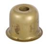 B&P Lamp 1 Inch Stamped Brass Candle Cup view 2