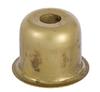 B&P Lamp 1 Inch Stamped Brass Candle Cup view 3
