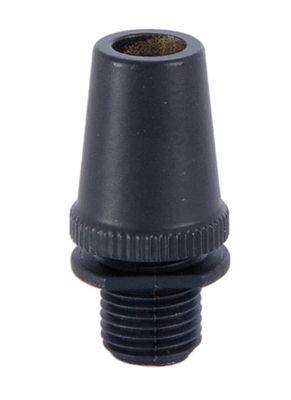 B&P Lamp Satin Black Cord Grip Bushing