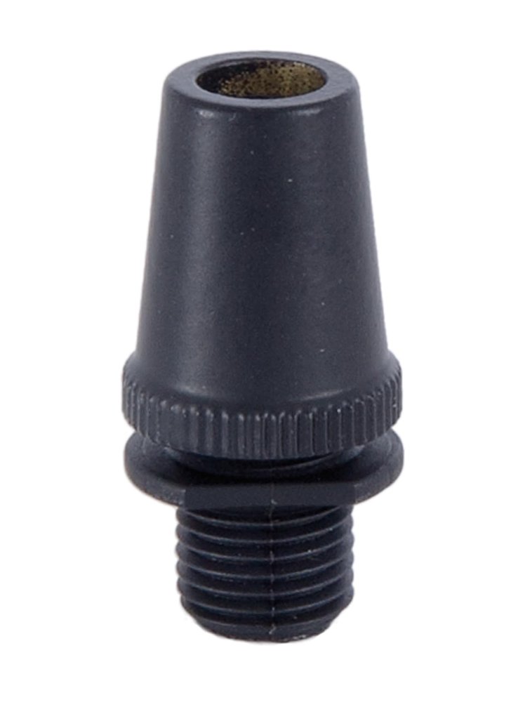 B&P Lamp Satin Black Cord Grip Bushing