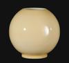 B&P Lamp Opal Glass Ball Shade, Nu-Gold Tint view 3