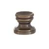 B&P Lamp Cup Shaped Design, Base Only Finial, Antique Brass Finish view 1