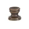 B&P Lamp Cup Shaped Design, Base Only Finial, Antique Brass Finish view 3