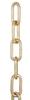 B&P Lamp Brass Finish 0 Gauge Heavy Duty Chain view 1