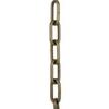 B&P Lamp Brass Finish 0 Gauge Heavy Duty Chain view 2