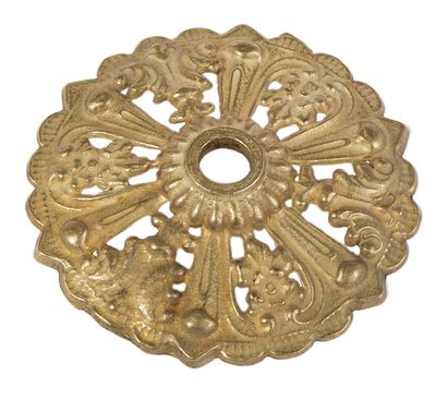 B&P Lamp 3 1/4 Inch Cast Brass Bobesche