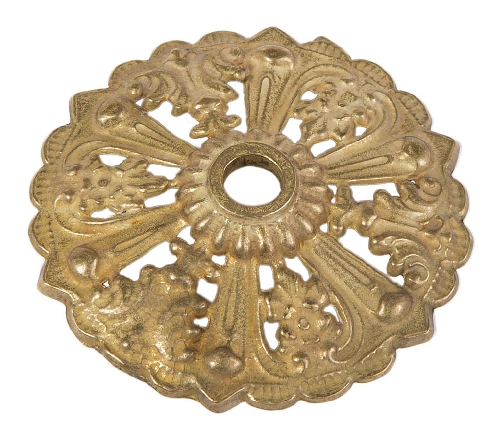 B&P Lamp 3 1/4 Inch Cast Brass Bobesche