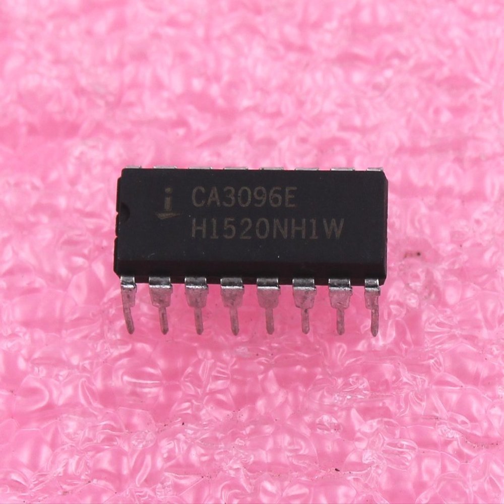 CA3096 CA3096E DIP-16,NPN/PNP Transistor Arrays New
