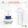 Aquaboon 5 Micron 10 x 2.5 Sediment Water Filter Replacement - 25 Pack view 2