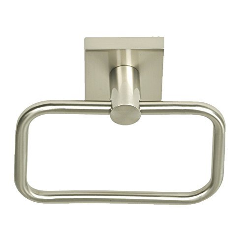 Better Home Products Tiburon Towel Ring, Satin Nickel