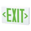 Fulham Exit Sign, White, 1 or 2 Face(s), LED, Universal Mount, Nickel Cadmium FHEX21WGEM - 1 Each view 1